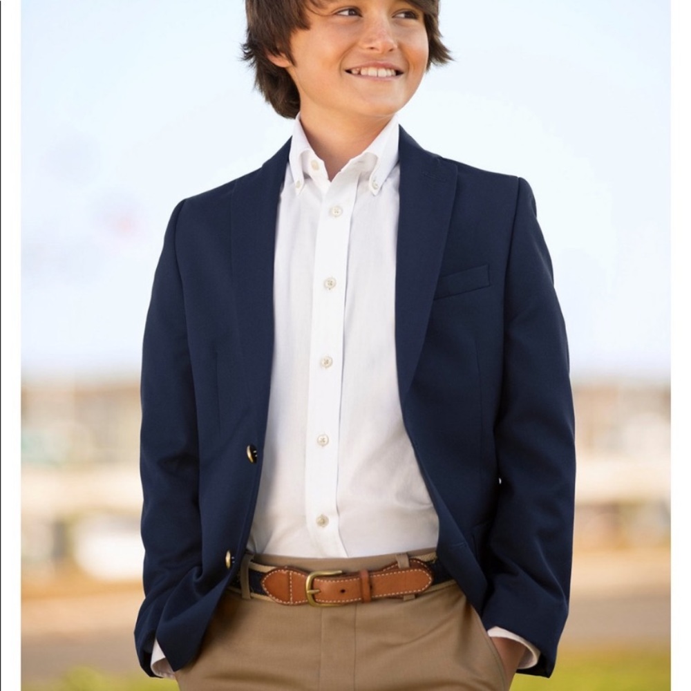 Lauren Ralph Lauren Navy Boys Blazer / Suit Jacket Size 14R